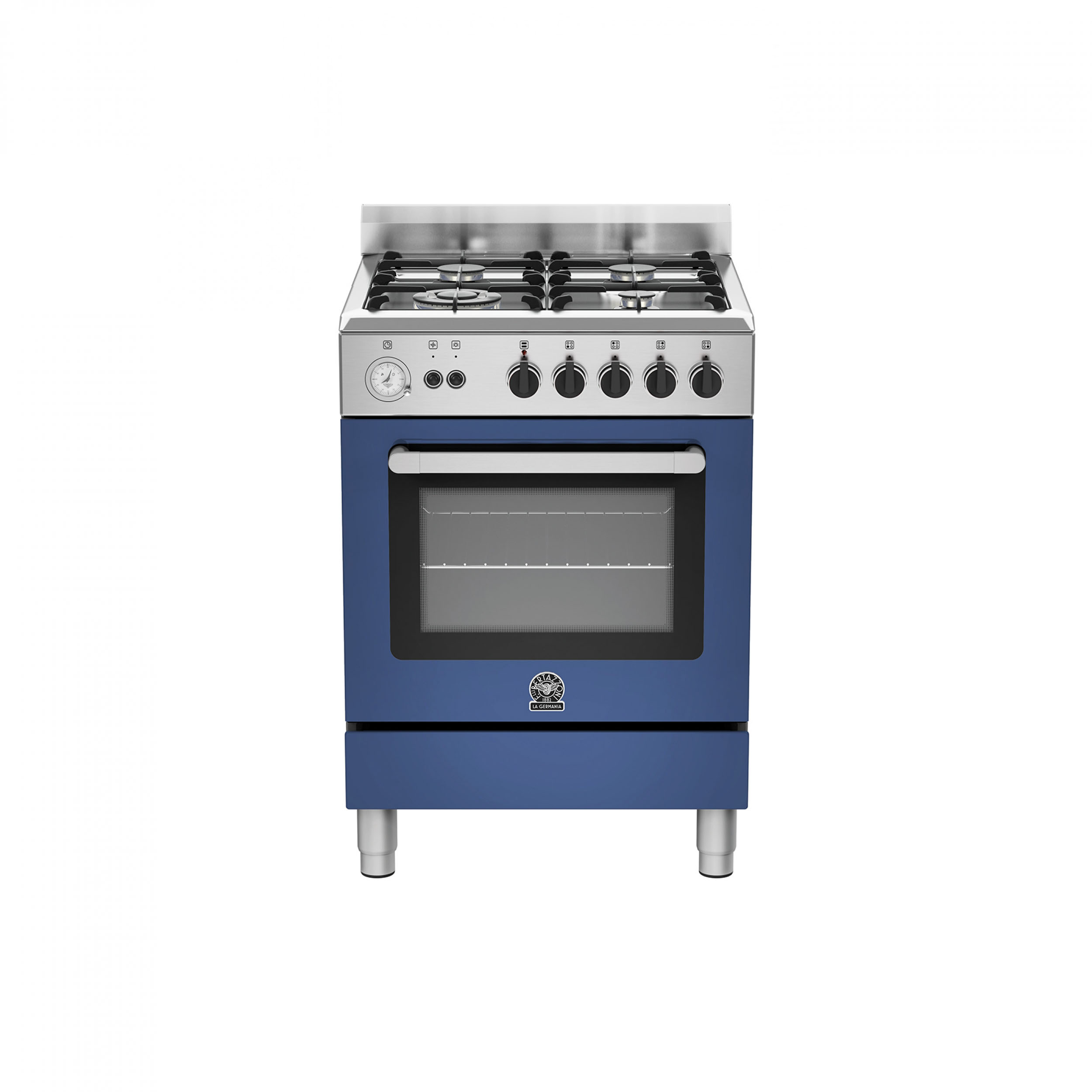 ΚΟΥΖΙΝΑ LA GERMANIA PRM6640GXBT | ΦΟΥΡΝΟΣ ΑΕΡΙΟΥ ΜΕ ΑΕΡΑ ΚΑΙ ΓΚΡΙΛ ΑΕΡΙΟΥ | ΕΣΤΙΕΣ ΑΕΡΙΟΥ